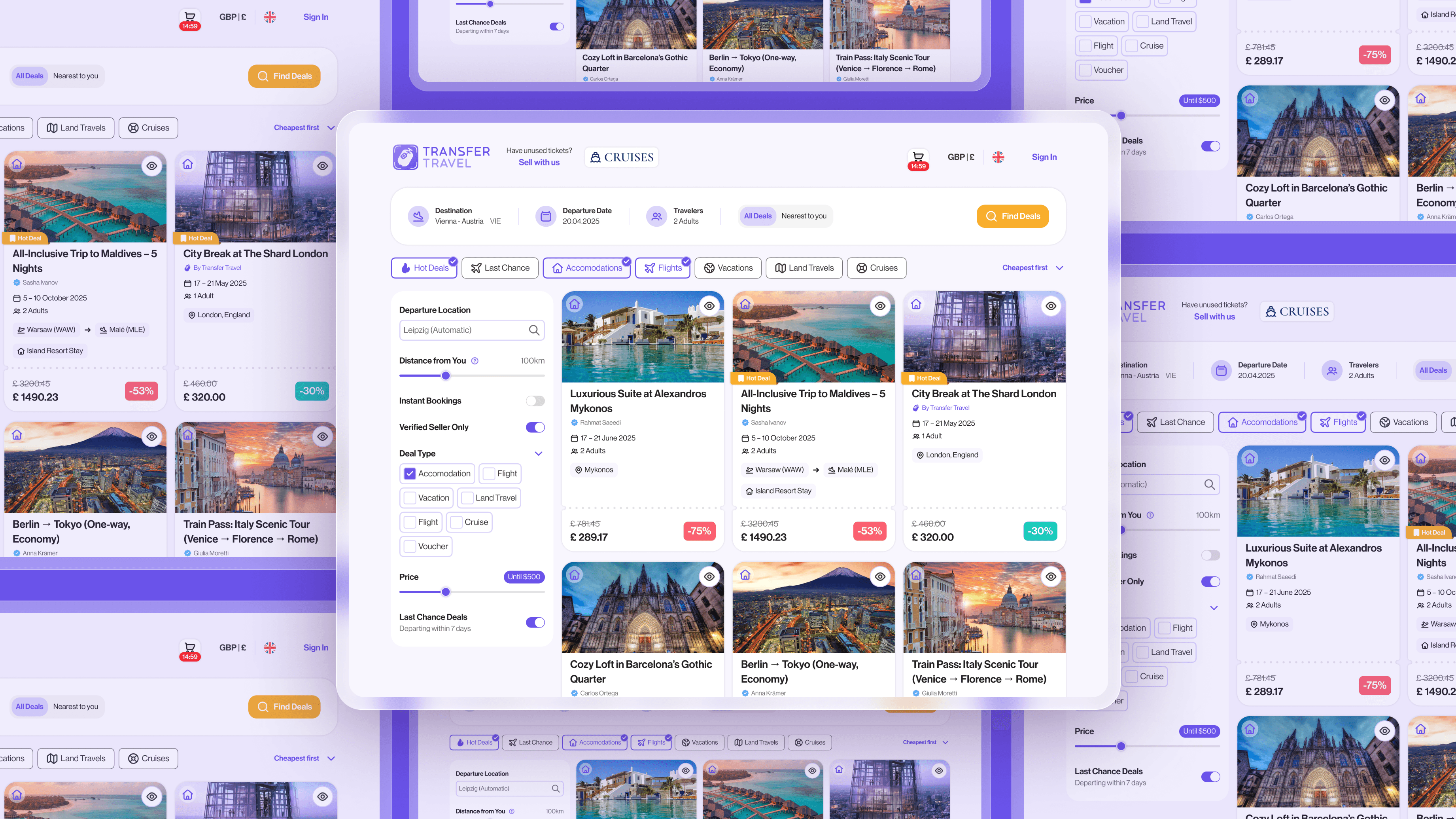 Transfer Travel Redesign