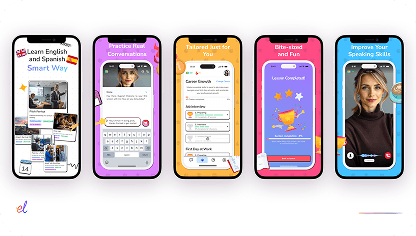 Fluenza App Store screenshots