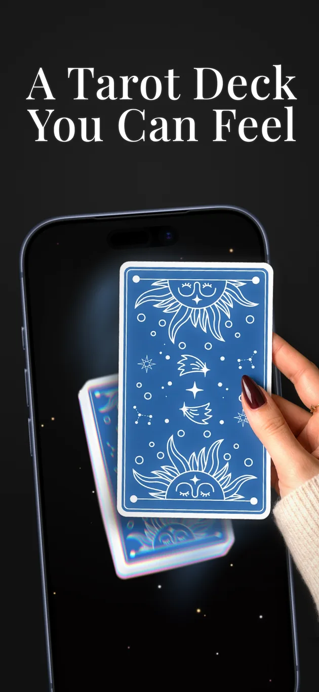 A tarot deck you can feel