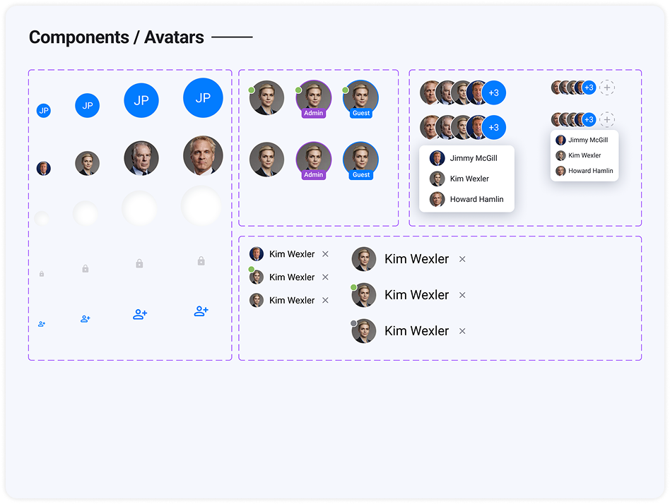 Optevo design system style guide component